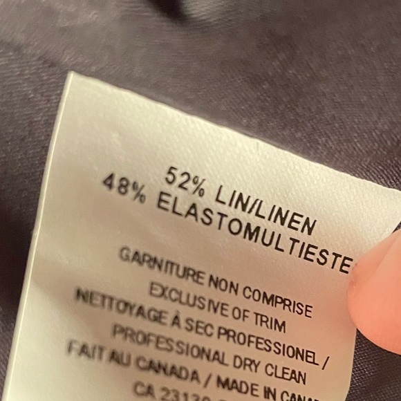 Teenflo black blazer with white stripes - Picture 3 of 4